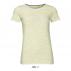 Miles Women's Round Neck Striped T-shirt