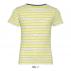 Miles Kids' Round Neck Striped T-shirt