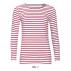 Marine Women's Long Sleeve Striped T-shirt