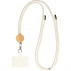 Cotton drawstring phone lanyard Lucia