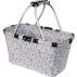Two Handle Foldable Carry Basket Printed