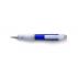 Jumbo Size Plastic Ballpen With Rubber Grip And Blue Ink