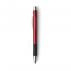 Aluminium Retractable Ballpen With Dotted Rubber Grip And Black Ink