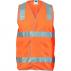 Day/Night Safety Vest with Hoop & Shoulder Generic R/Tape