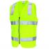 Day/Night Side Panel Safety Vest with Generic R/Tape