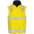 HiVis Cotton Drill Reversible Vest with Generic R/Tape