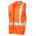 Day/Night Cross Back Cotton Safety Vests with CSR R/Tape