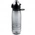 Flip-Top Clear Plastic Sports Bottle