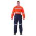 Hi Vis Taped Coverall - Indura Ultra Soft Flame Resisant