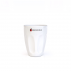 White Basics Latte Cup