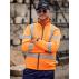 X Taped Hi Vis Soft Shell Jacket