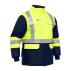 X Taped Two Tone Hi Vis Freezer Jacket