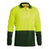 Hi Vis Polo Traditional Fit Shirt - Yellow/Bottle