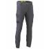 Flx and Move Stretch Cargo Cuffed Pants - Charcoal