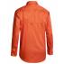 Hi Vis Cool Lightweight Drill Shirt - Orange