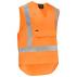 X Taped Hi Vis Detachable Safety Vest