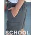 Kids School Cargo Shorts