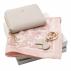 Set Cacharel Light Pink (key Ring, Mini Wallet & Silk Scarf)