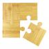 Puzzle Bamboo Coaster Set