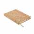 Coloured cork Notebook