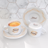 White Basics Straight Cup & Saucer 230ml