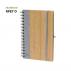 Gasmon Notebook Bamboo Cover