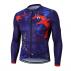 Men's Sublimated Long Sleeve Cycling Jersey