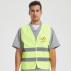 Unisex Adults Classic Hi-Vis Vest with Horizontal Reflective Tape