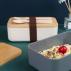 Lunch Box with Bamboo Cover