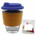 Jelly Party Mix in Cork Band Glass Coffee Cup