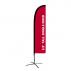 Large(80.5*400cm) Straight Feather Banners