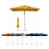 2x2m Wind-resistant Square Stock Colour Outdoor Umbrella