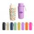 1L Stainless Steel Bottle with Straw Lid