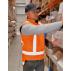 Workguard Reversible Fleece Lined Safety Vest Day/Night 