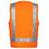 Hi Viz Vest With  Reflective Tape