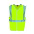 Unisex Adults Hi-Vis Vest With Crossing Tape