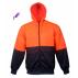 Unisex Adults Hi-Vis Full Zip Hoodie