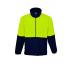 Unisex Adults Hi-Vis Full Zip Polar Fleece