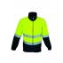 Unisex Adults Hi-Vis Full Zip Polar Fleece With reflective tape