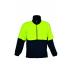 Unisex Adults Hi-Vis 1/2 Zip Polar Fleece