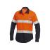 Womens Shieldtec Fr Hi-Visibility Two Tone Open Front Long Sleeve Shirt With Fr Tape