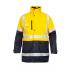Mens Foundations Hi-Visibility 4 In 1 Two Tone Jacket With Tape