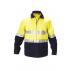 Mens Foundations Hi-Visibility Two Tone Cotton Drill Jacket With Tape