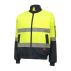 Mens Hi-Visibility 2Tone Bomber Jacket With Hoop Tape