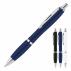 Plastic Pen Ballpoint Matt Chrome Trim Cara