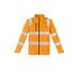 Unisex Hi Vis Vic Rail 2 in 1 Softshell Jacket